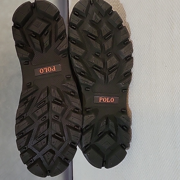 POLO RALPH LAUREN Men's Oslo Low leather and suede boots. Size 9.5 D NEW - Picture 6 of 9